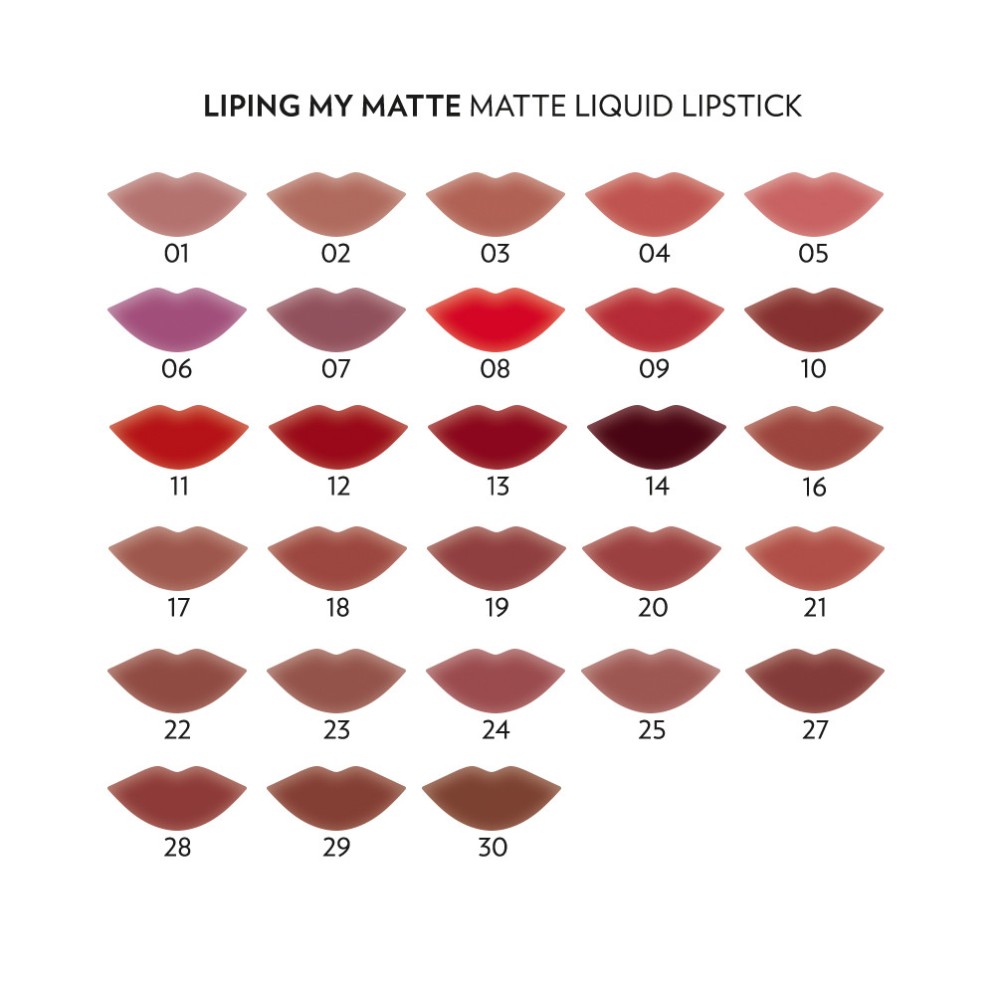 رژ لب مایع و مات گلدن رز Golden rose مدل Liping My Matte شماره 29 - تصویر 2
