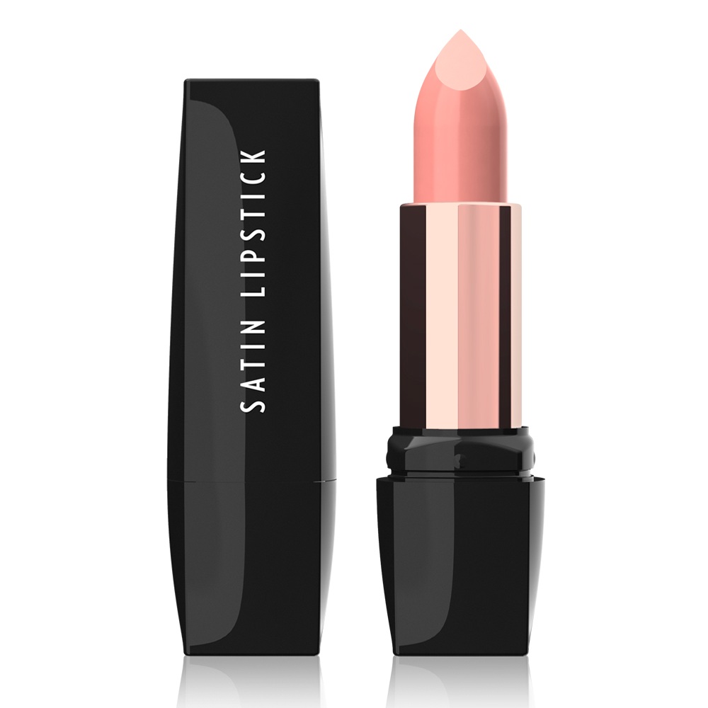 رژ لب جامد مات ساتین گلدن رز Golden Rose مدل Satin Lipstick شماره 02