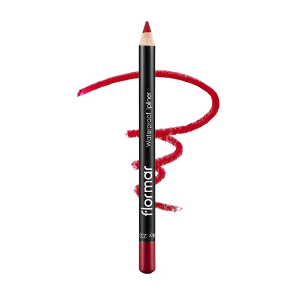 مداد لب ضد آب فلورمار مدل Waterproof Lipliner شماره 233 رنگ Dramatic Red